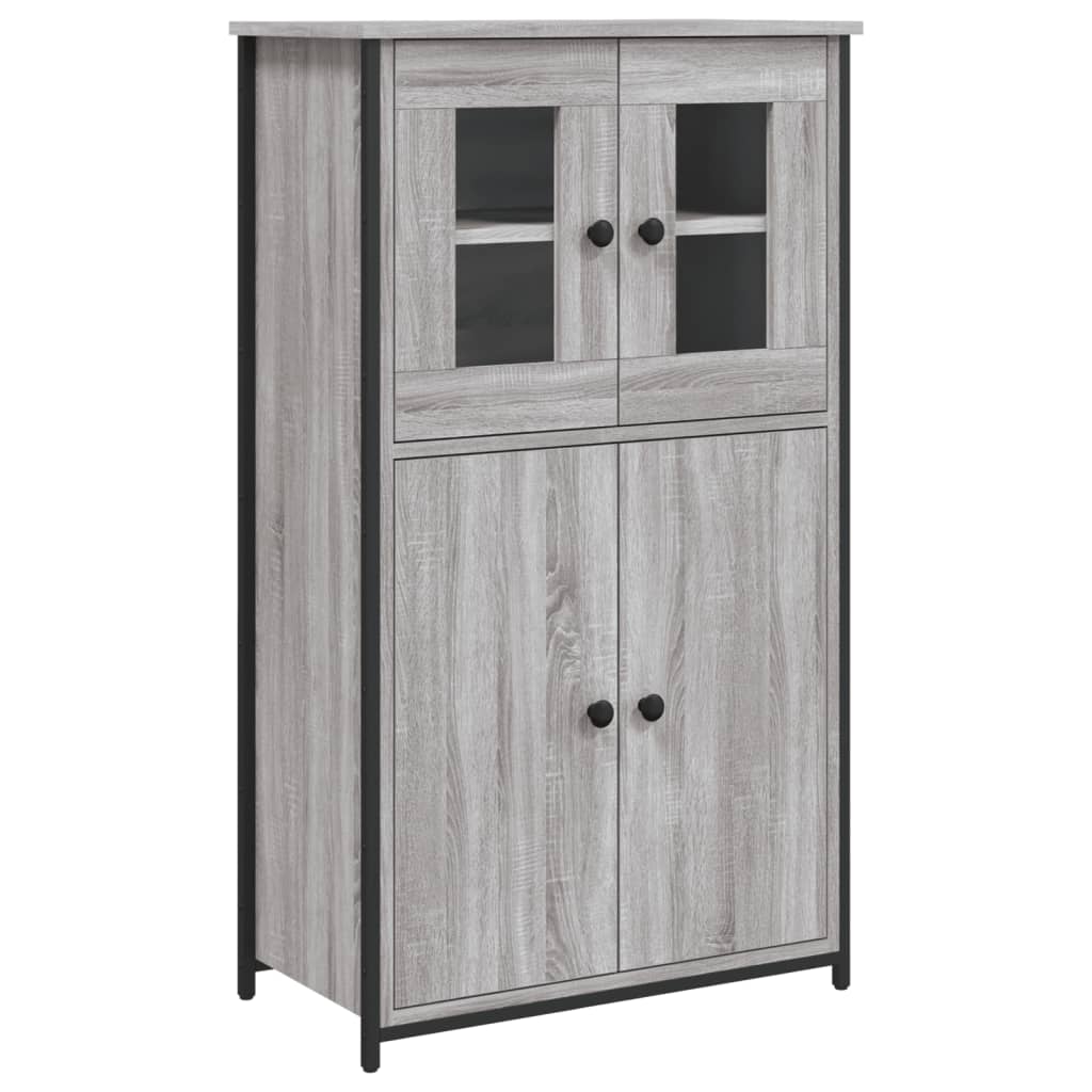 Visoka komoda boja hrasta 62x32x106,5 cm od konstruiranog drva