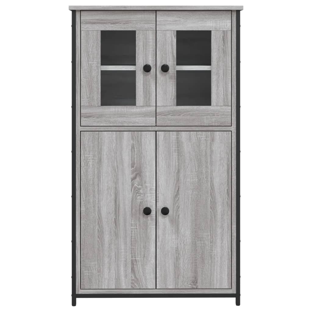 Visoka komoda boja hrasta 62x32x106,5 cm od konstruiranog drva