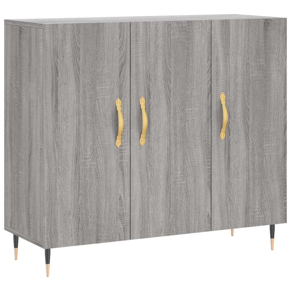 Komoda boja hrasta sonome 90 x 34 x 80 cm konstruirano drvo