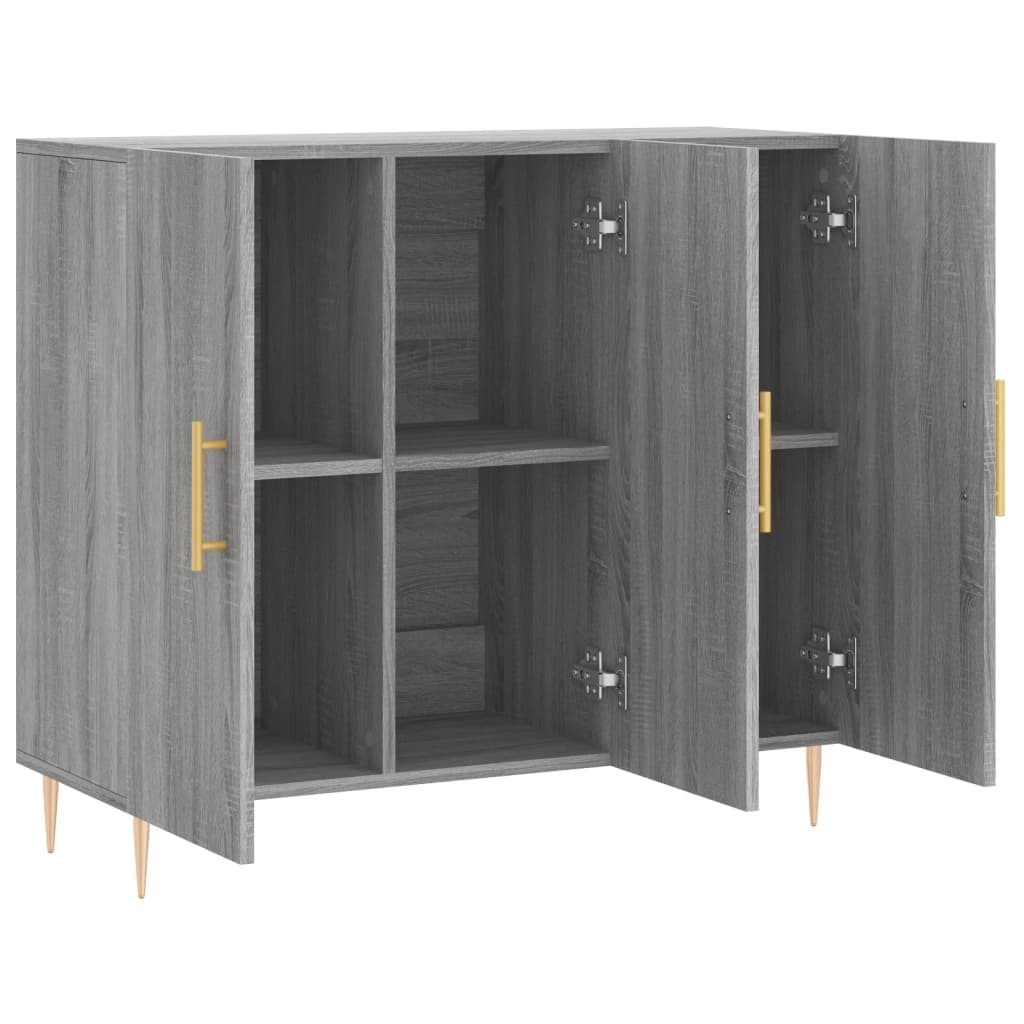Komoda boja hrasta sonome 90 x 34 x 80 cm konstruirano drvo