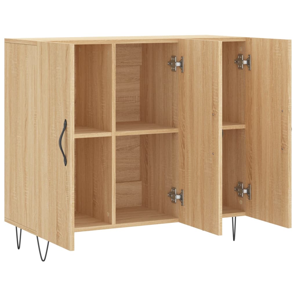 Komoda boja hrasta sonome 90x34x80 cm od konstruiranog drva