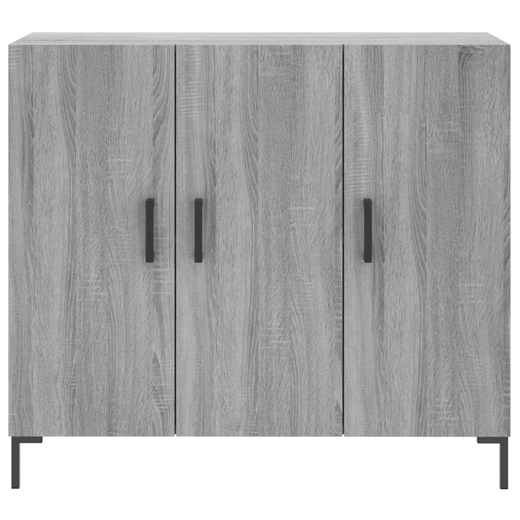 Komoda boja hrasta sonome 90 x 34 x 80 cm konstruirano drvo