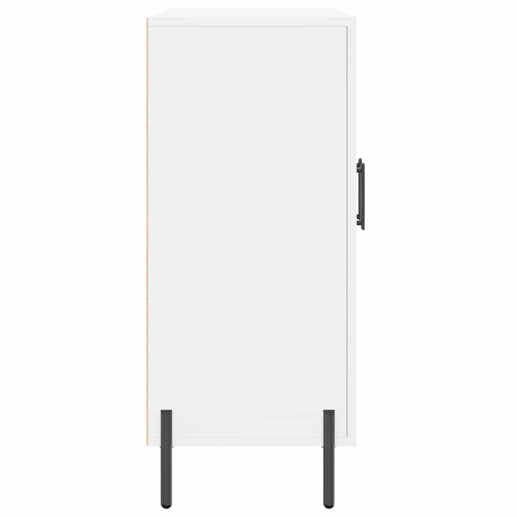Komoda bijela 90x34x80 cm od konstruiranog drva