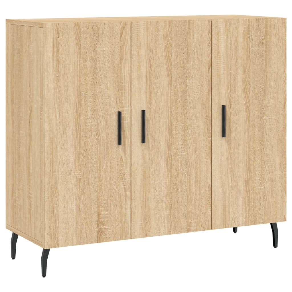 Komoda boja hrasta sonome 90x34x80 cm od konstruiranog drva