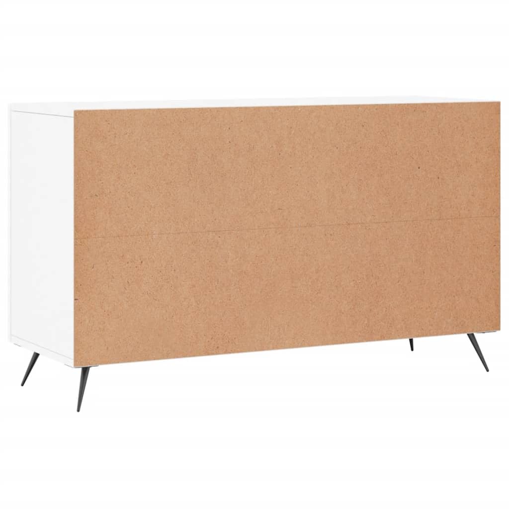 Komoda bijela 100x36x60 cm od konstruiranog drva