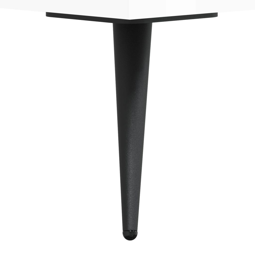 Komoda sjajna bijela 100x36x60 cm od konstruiranog drva