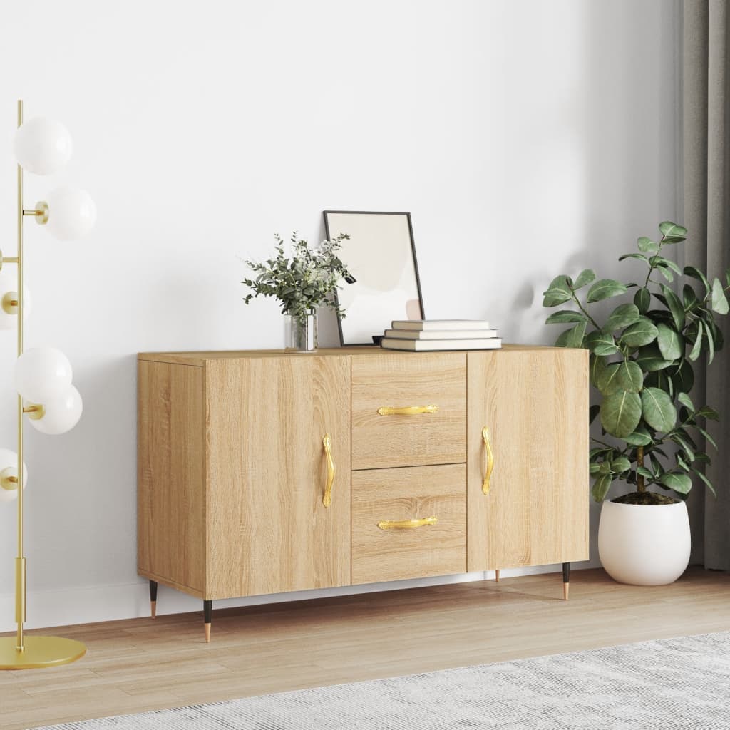 Komoda boja hrasta sonome 100x36x60 cm od konstruiranog drva