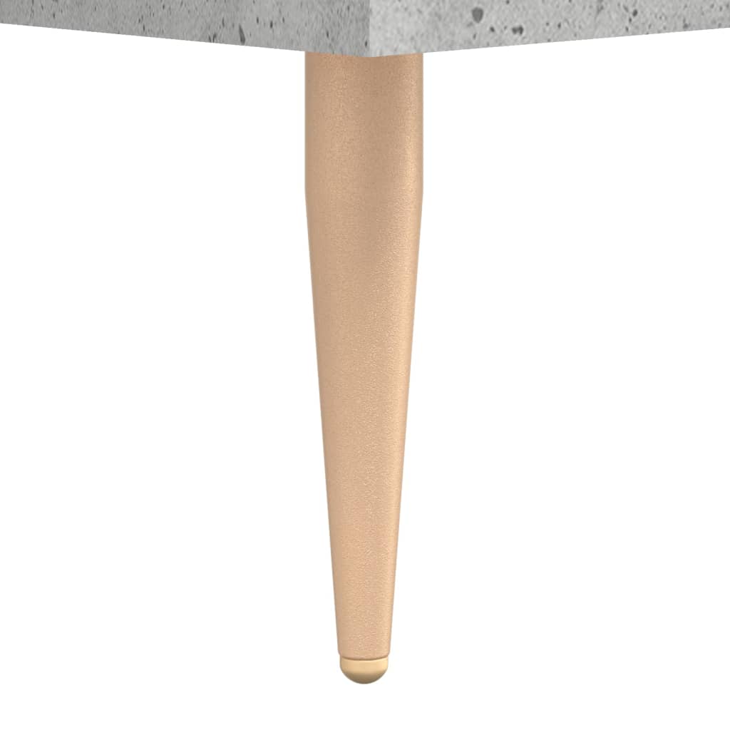 Komoda siva boja betona 100x36x60 cm od konstruiranog drva