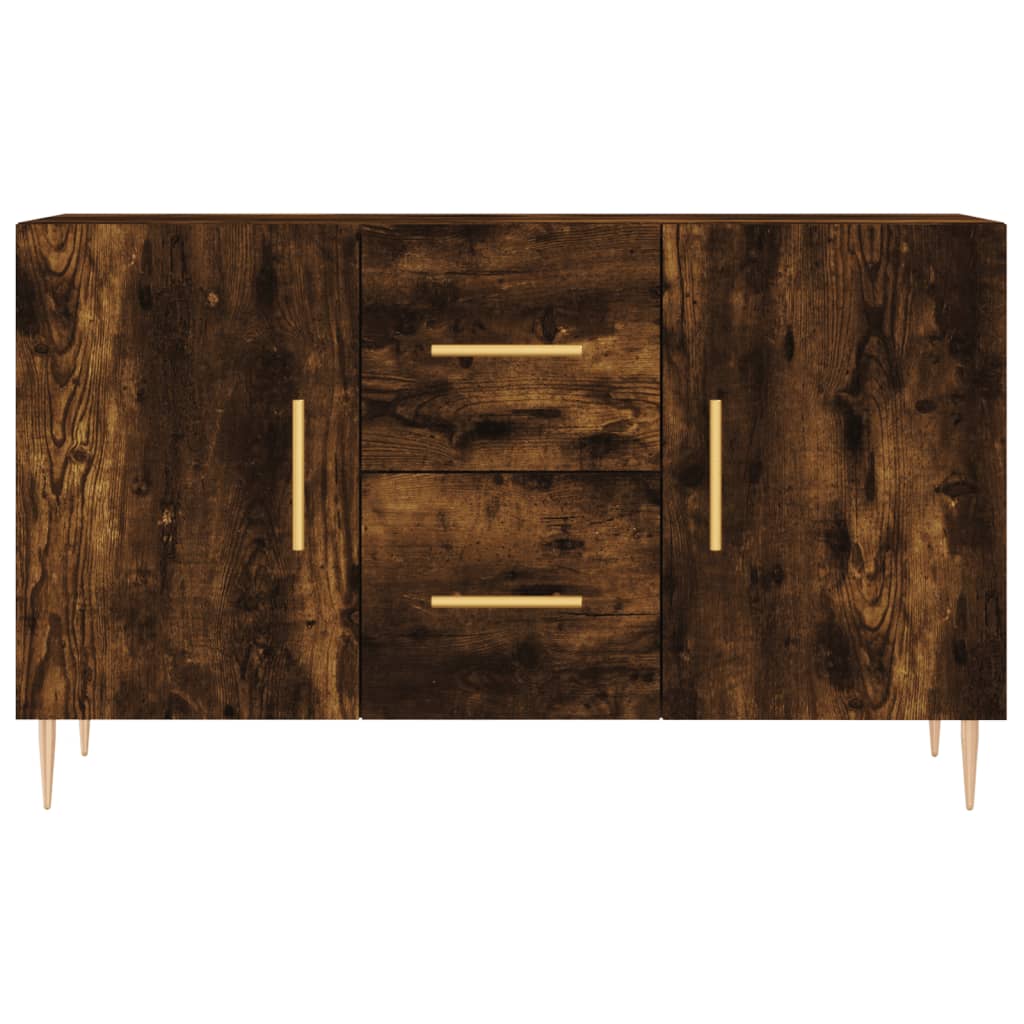 Komoda boja dimljenog hrasta 100 x 36 x 60 cm konstruirano drvo