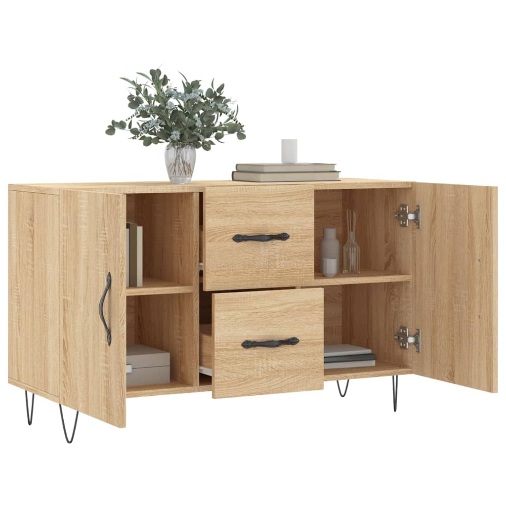 Komoda boja hrasta sonome 100x36x60 cm od konstruiranog drva