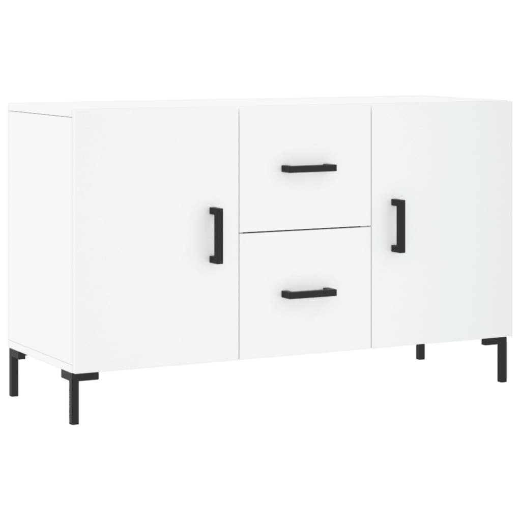 Komoda bijela 100x36x60 cm od konstruiranog drva