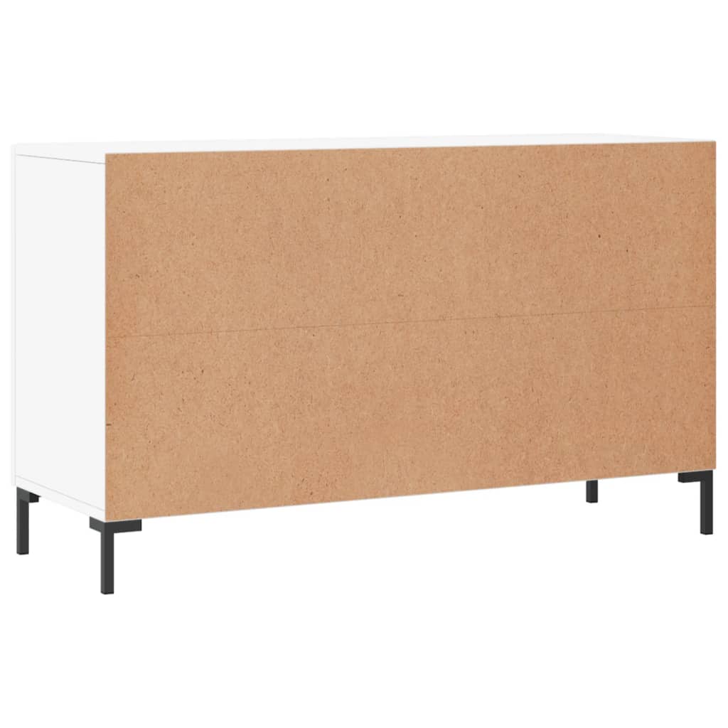 Komoda bijela 100x36x60 cm od konstruiranog drva