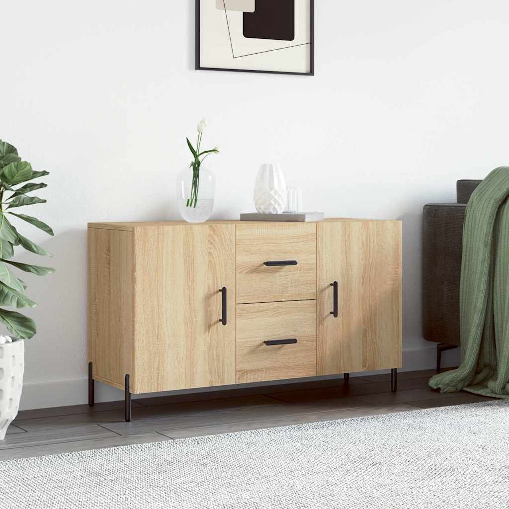Komoda boja hrasta sonome 100x36x60 cm od konstruiranog drva