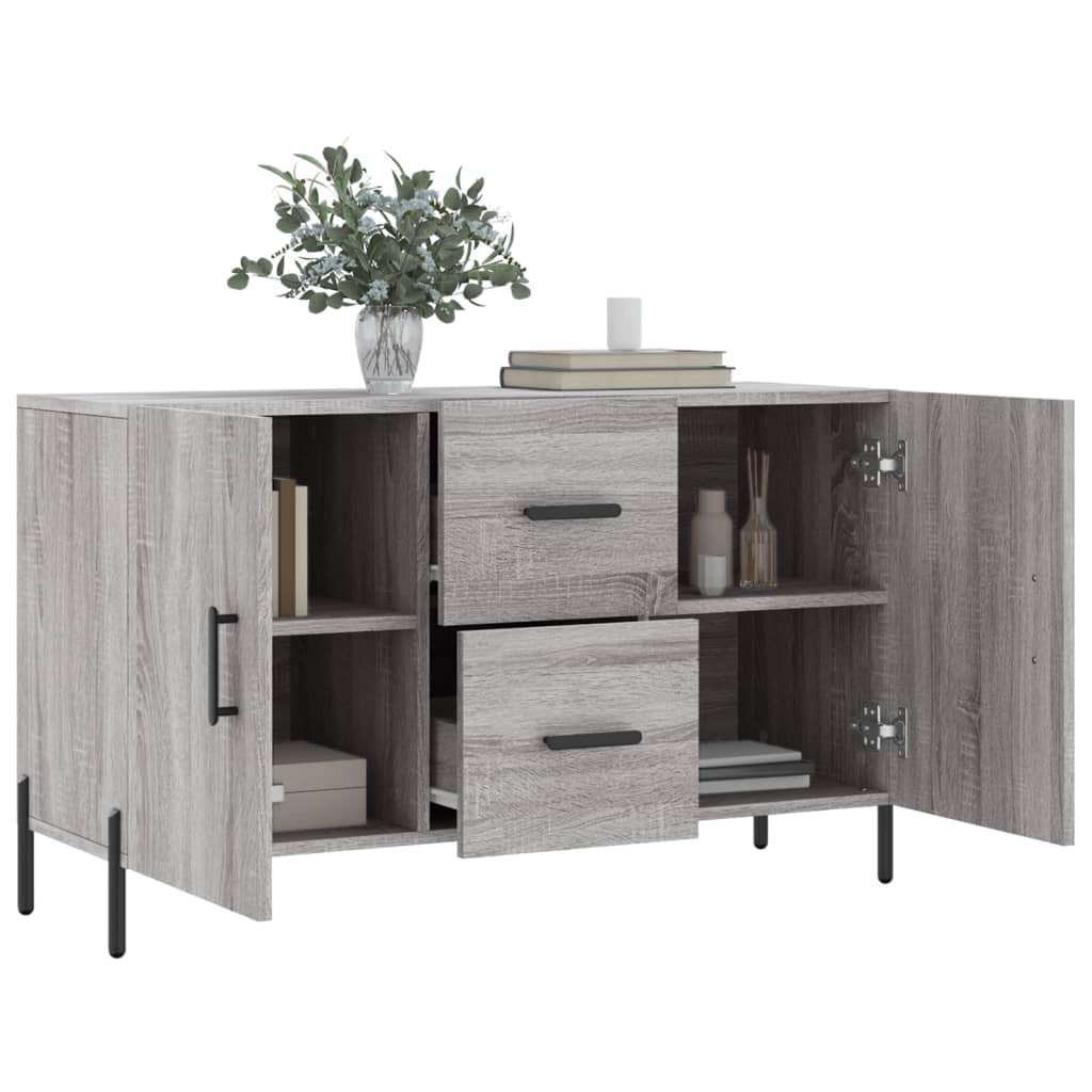 Komoda boja hrasta sonome 100 x 36 x 60 cm konstruirano drvo