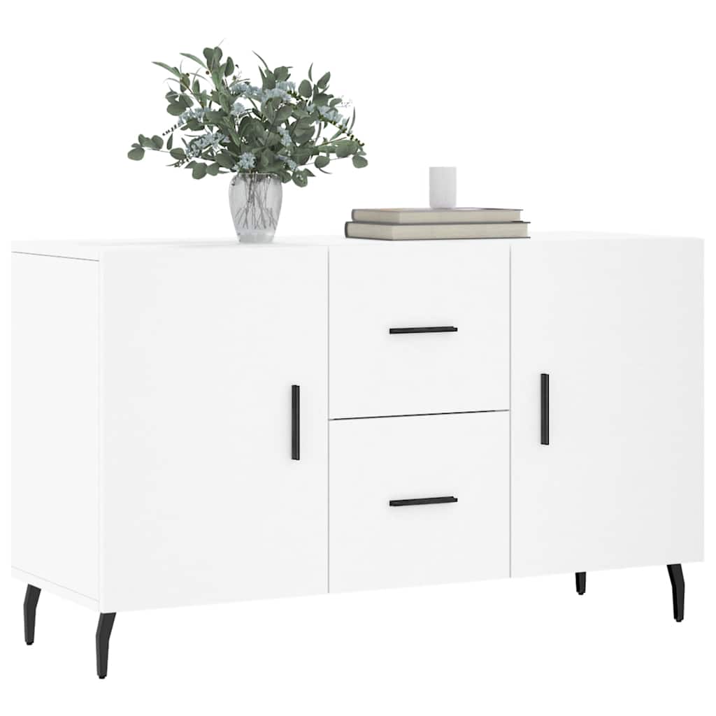 Komoda bijela 100x36x60 cm od konstruiranog drva