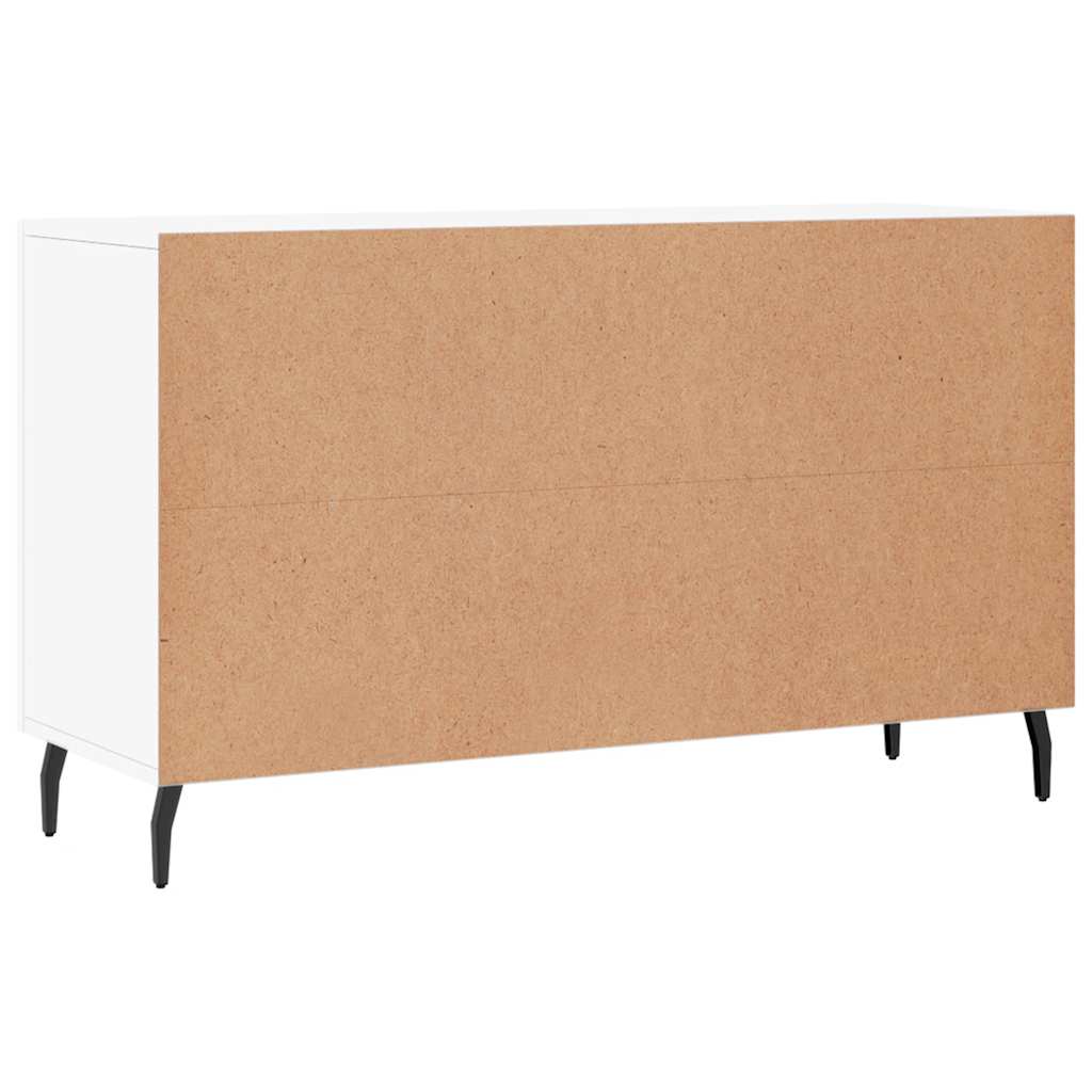 Komoda bijela 100x36x60 cm od konstruiranog drva