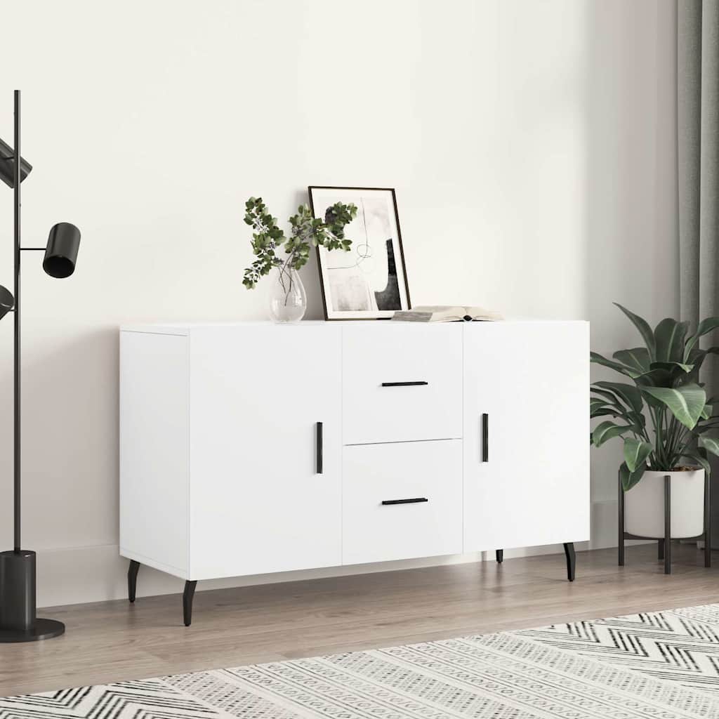 Komoda bijela 100x36x60 cm od konstruiranog drva