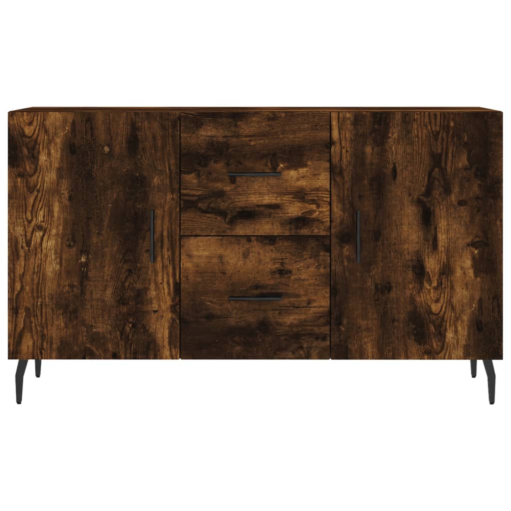 Komoda boja dimljenog hrasta 100 x 36 x 60 cm konstruirano drvo