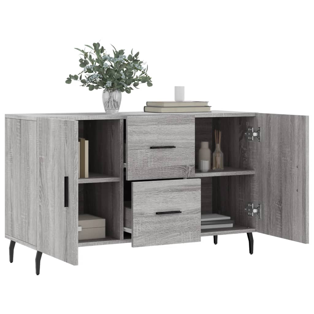 Komoda boja hrasta sonome 100 x 36 x 60 cm konstruirano drvo