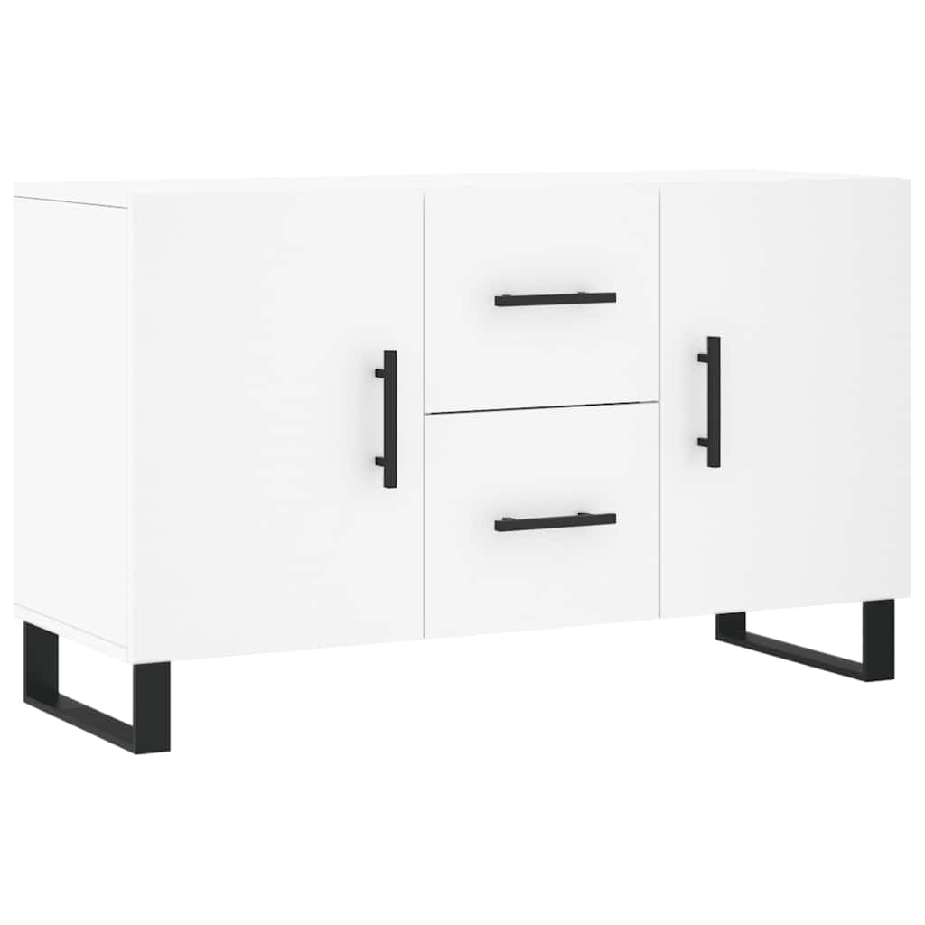 Komoda bijela 100x36x60 cm od konstruiranog drva