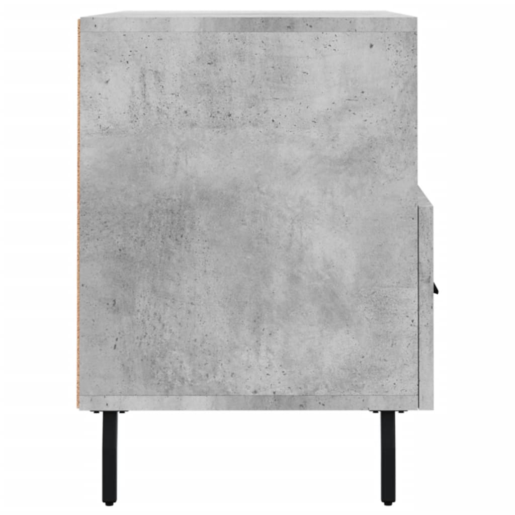 TV ormarić boja betona 80 x 36 x 50 cm konstruirano drvo