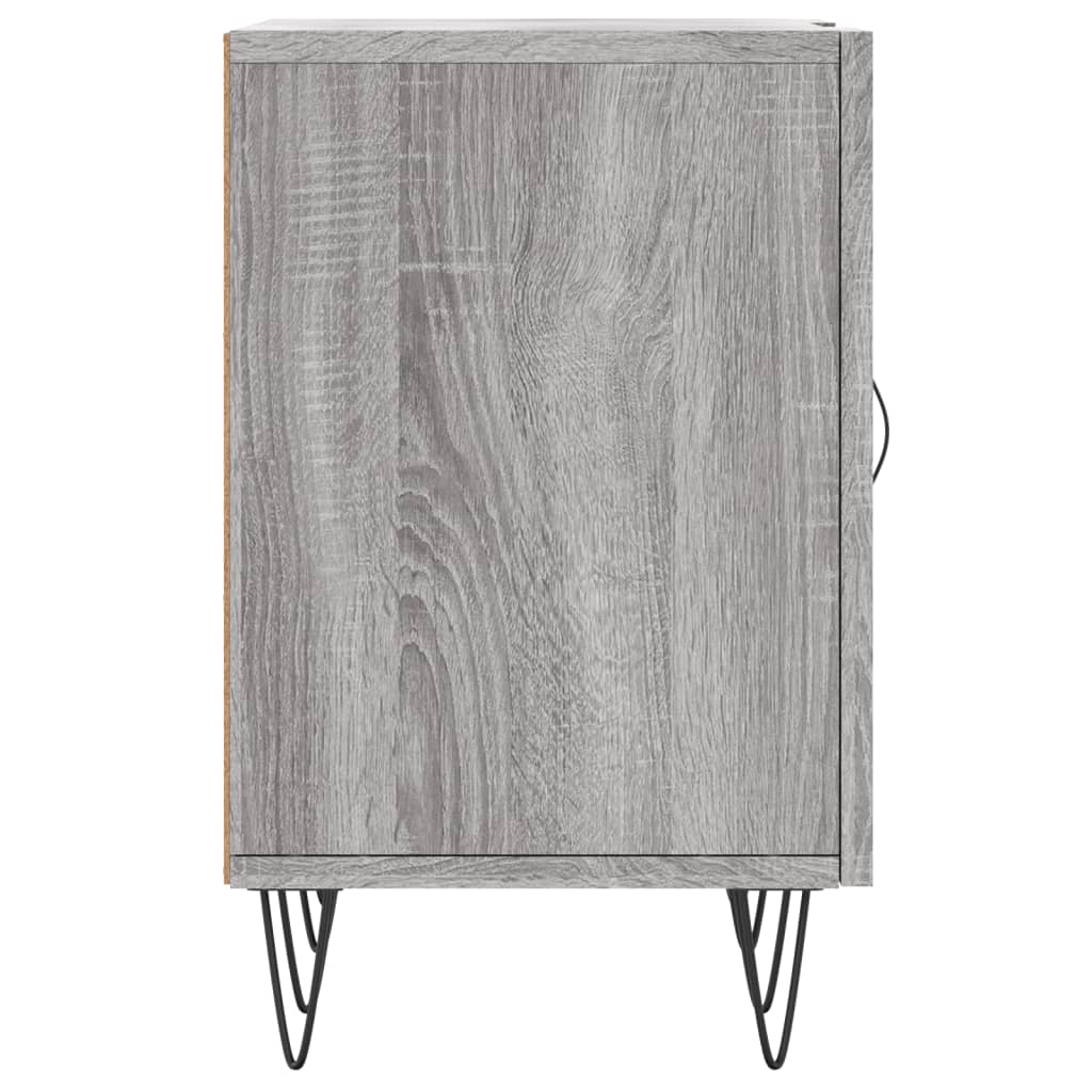 TV ormarić boja hrasta sonome 150x30x50 cm konstruirano drvo Siva