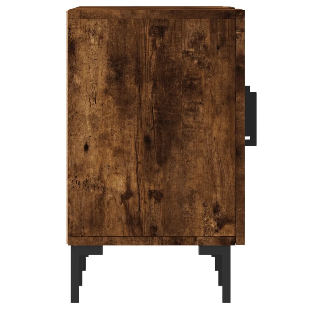 TV ormarić boja dimljenog hrasta 150x30x50 cm konstruirano drvo