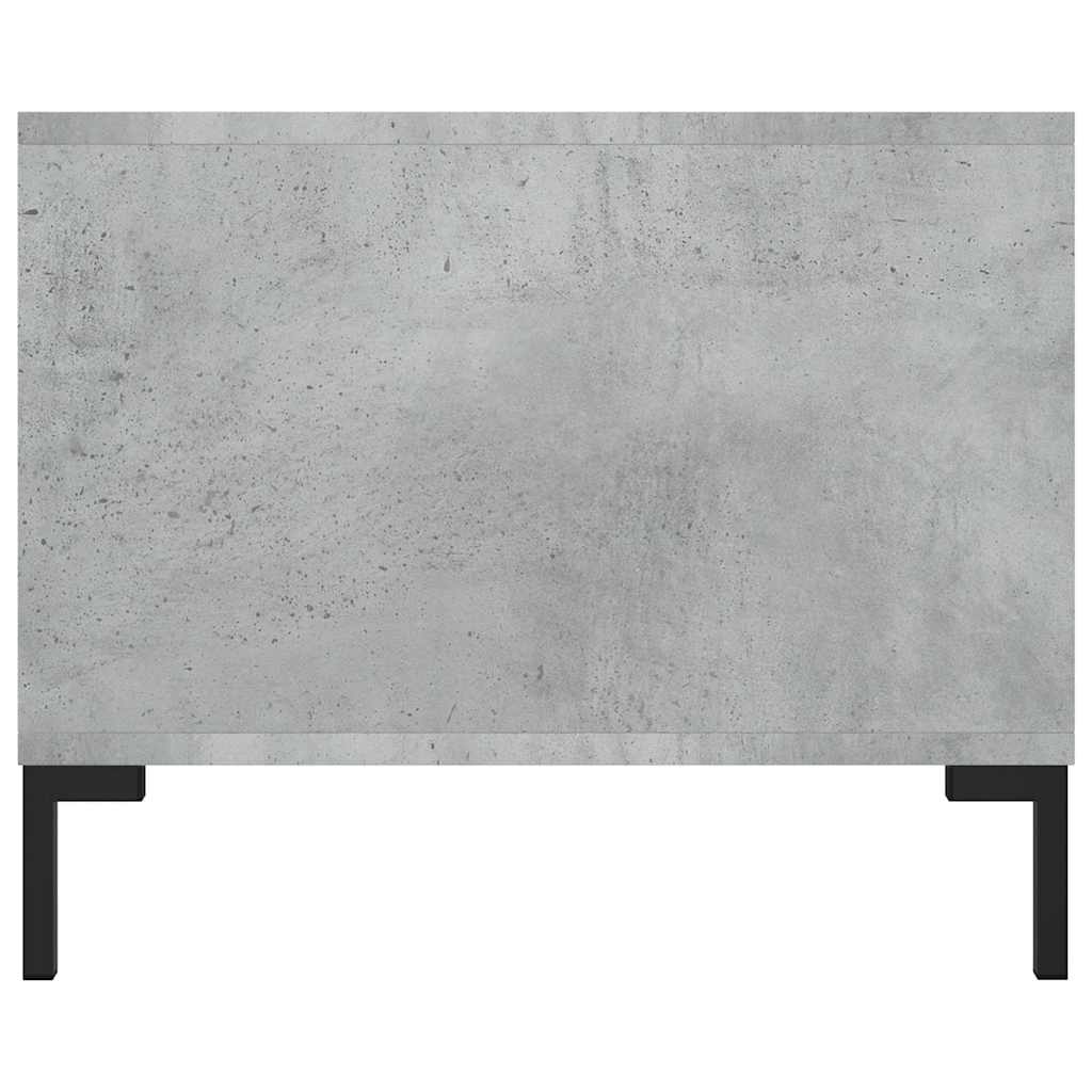 Stolić za kavu boja betona 102 x 50 x 40 cm konstruirano drvo