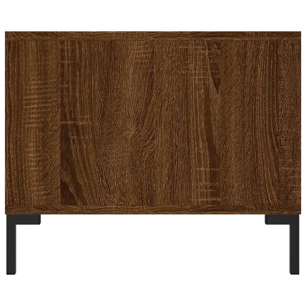 Stolić za kavu boja hrasta 102 x 50 x 40 cm konstruirano drvo