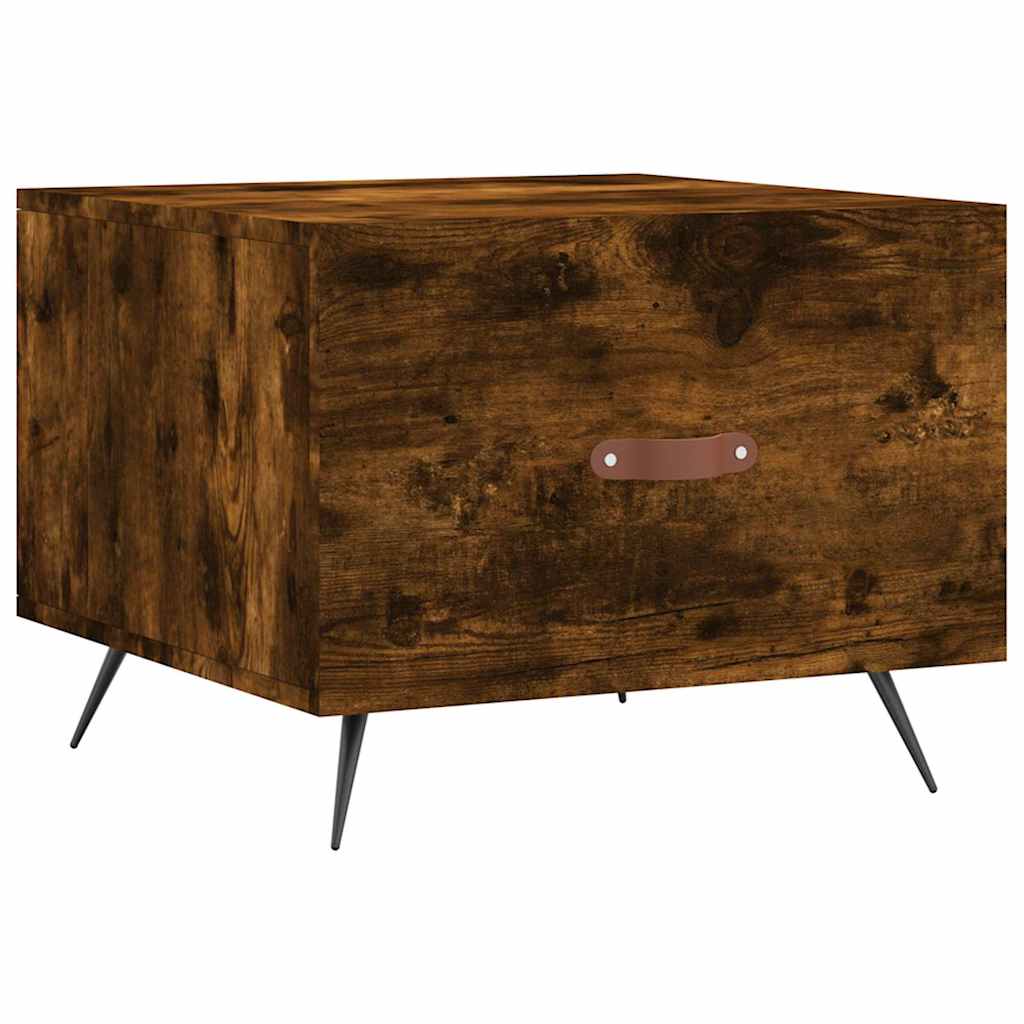 Stolići za kavu 2 kom boja hrasta 50x50x40 cm konstruirano drvo