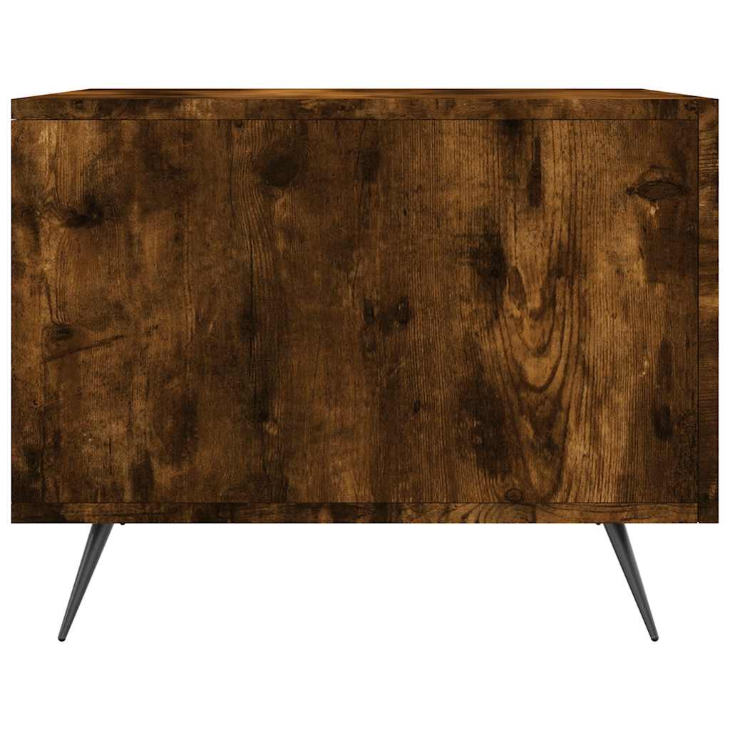 Stolići za kavu 2 kom boja hrasta 50x50x40 cm konstruirano drvo