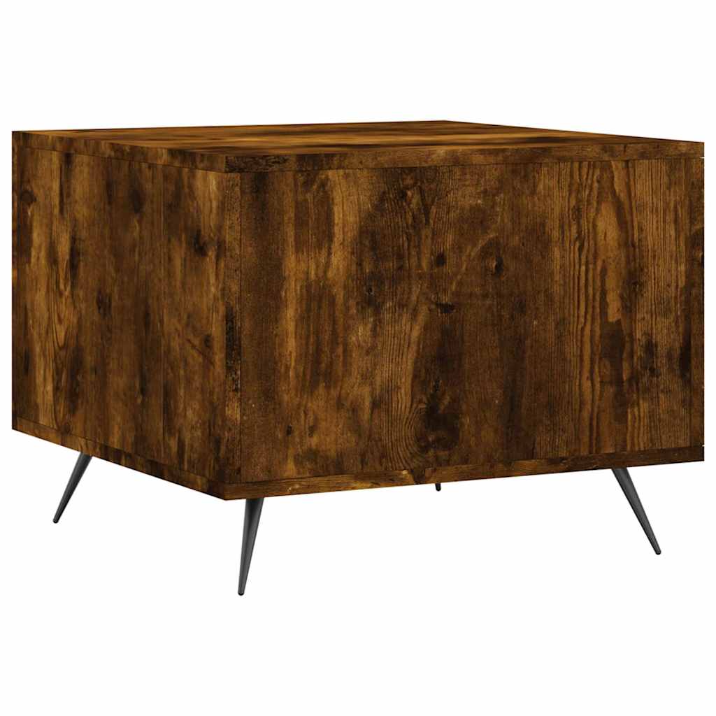 Stolići za kavu 2 kom boja hrasta 50x50x40 cm konstruirano drvo