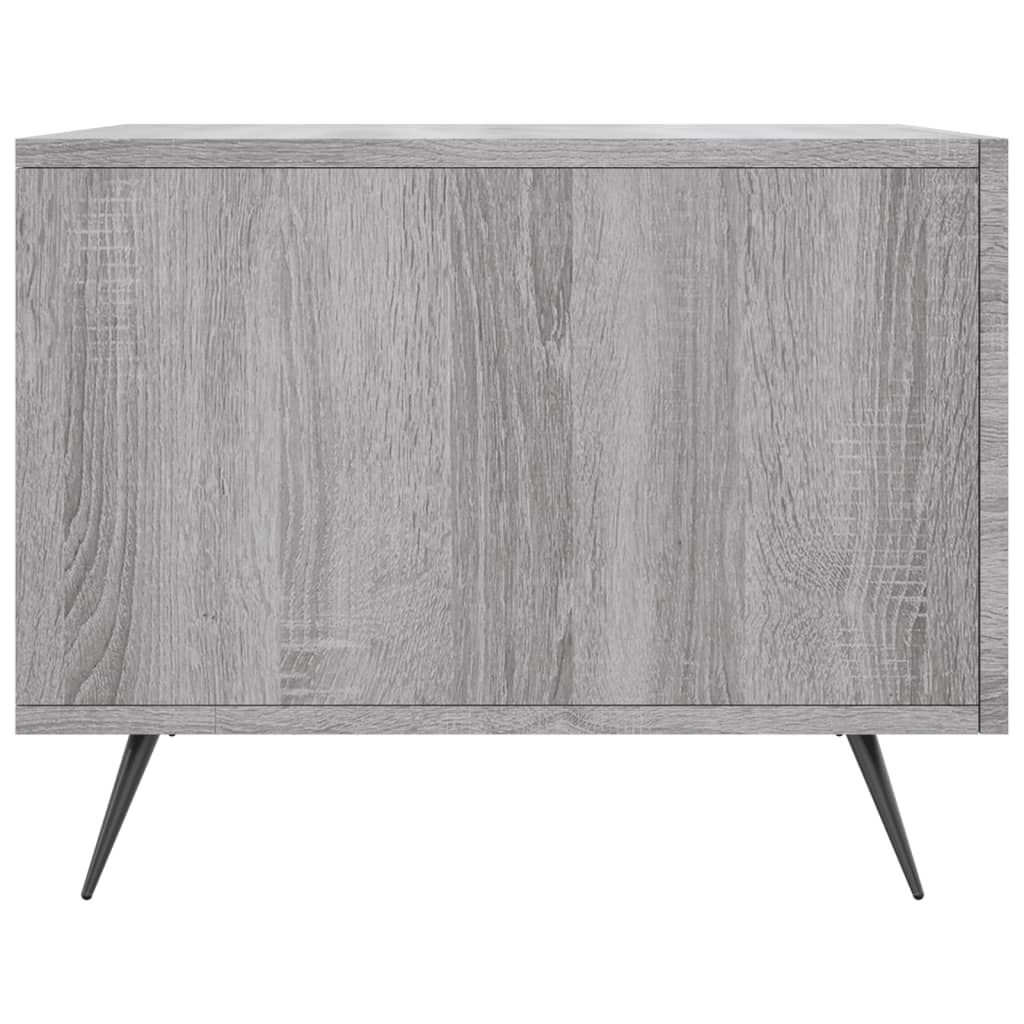 Stolići za kavu 2 kom boja hrast 50x50x40 cm konstruirano drvo