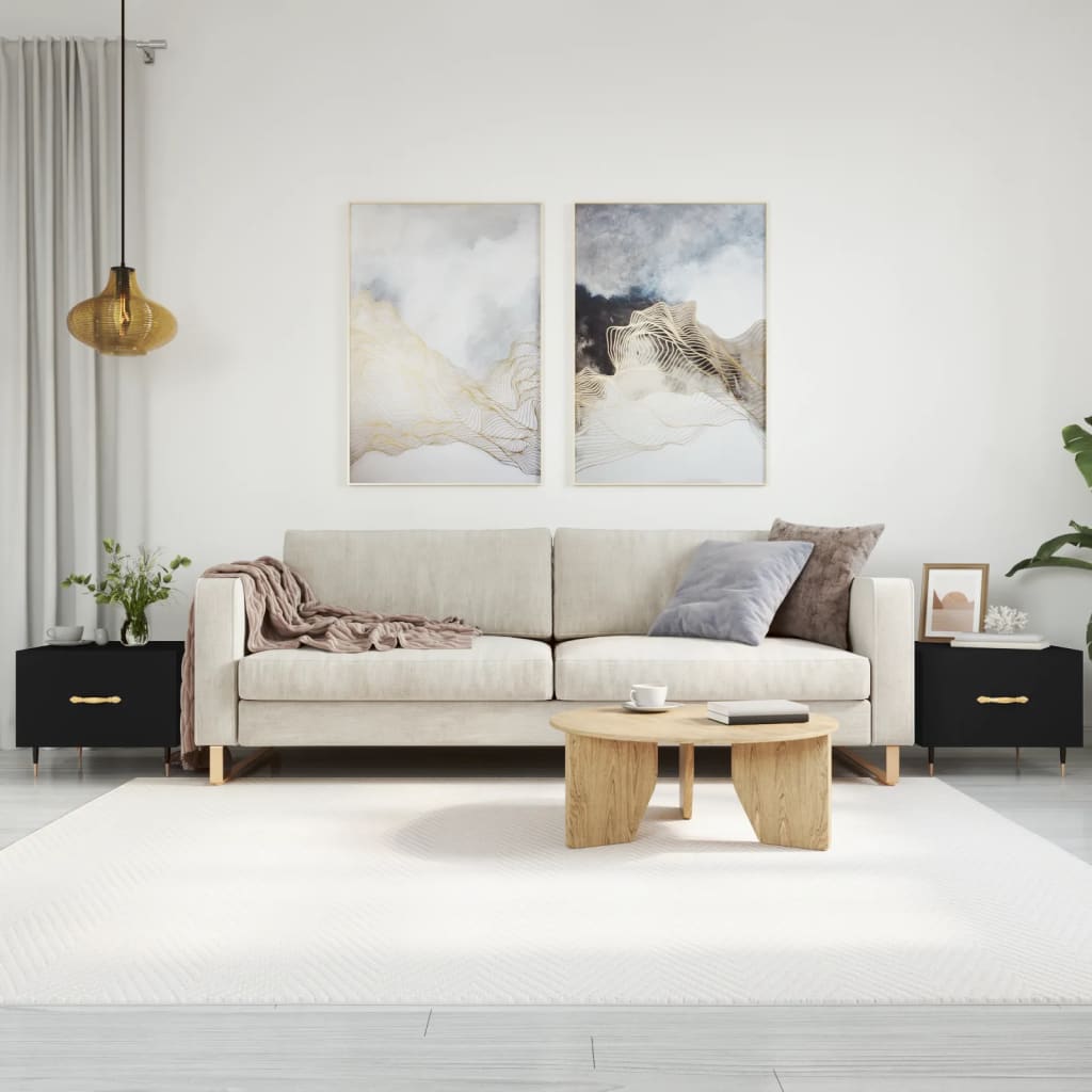 Stolići za kavu sjajni 50x50x40 konstruirano drvo