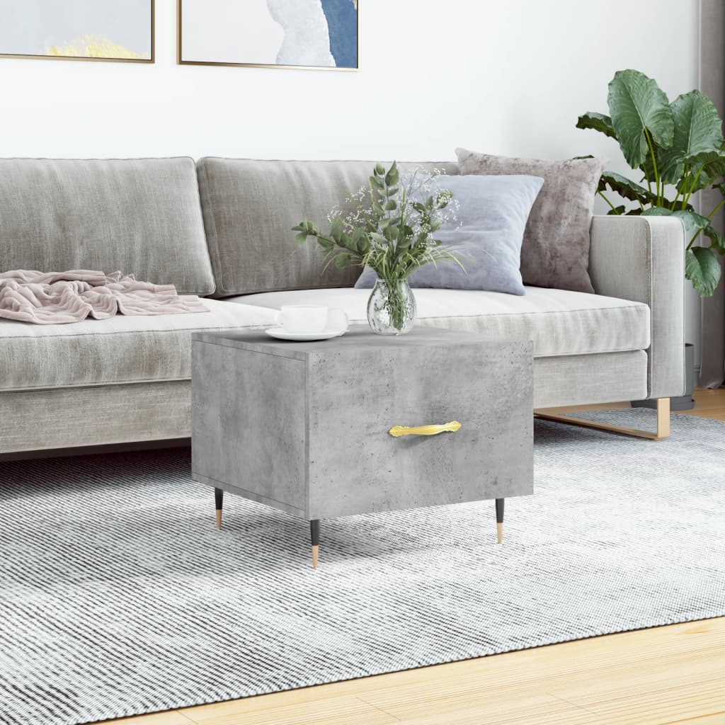 Stolići za kavu sjajni 50x50x40 konstruirano drvo