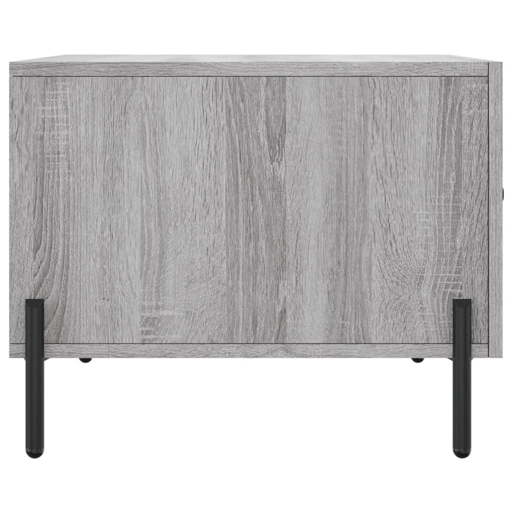 Stolići za kavu 2 kom boja hrast 50x50x40 cm konstruirano drvo