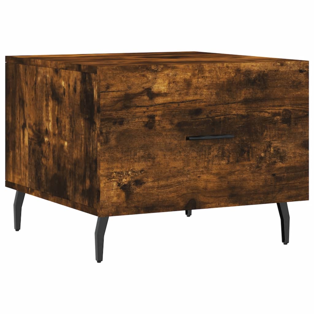 Stolići za kavu 2 kom boja hrasta 50x50x40 cm konstruirano drvo