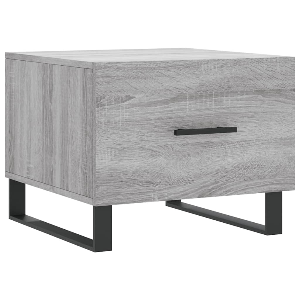 Stolići za kavu 2 kom boja hrast 50x50x40 cm konstruirano drvo