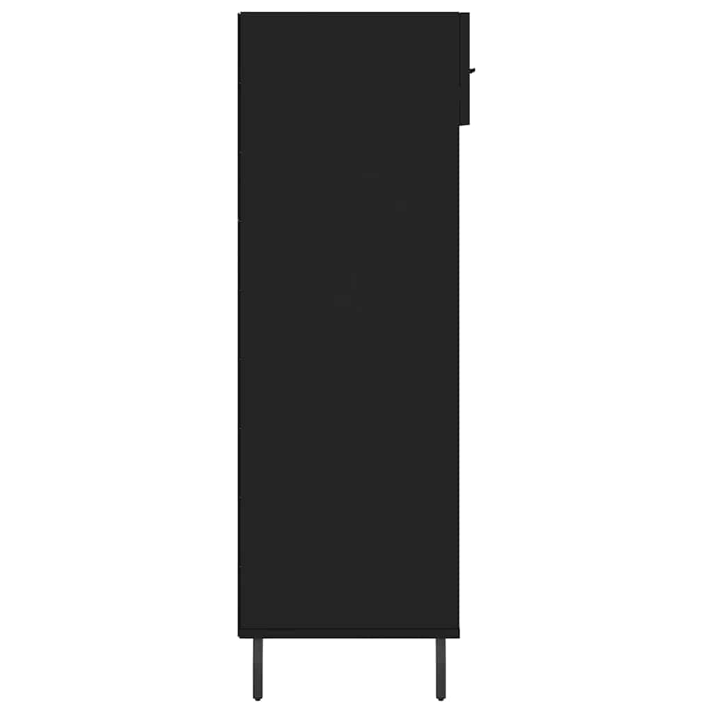 Ormarić za cipele crni 60 x 35 x 105 cm od konstruiranog drva