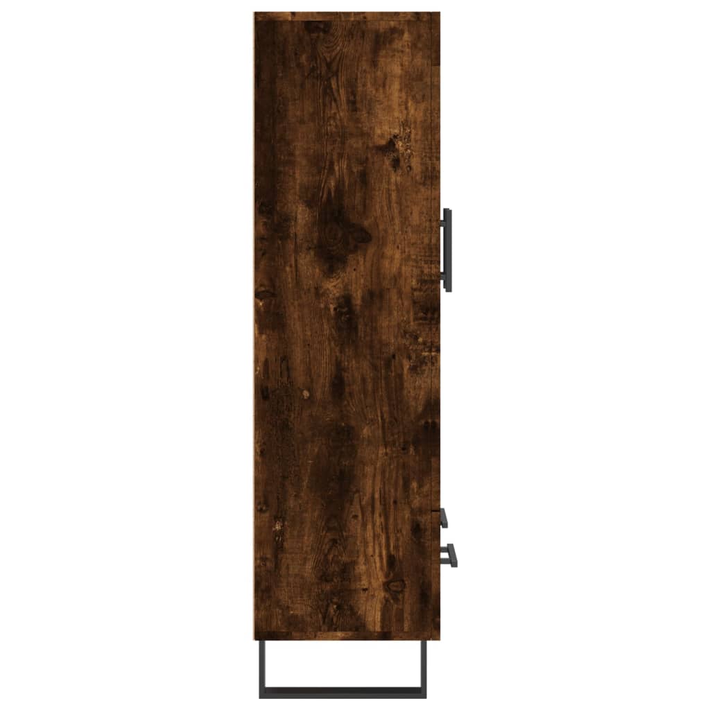 Visoka komoda boja hrasta 69,5 x 31 x 115 cm konstruirano drvo