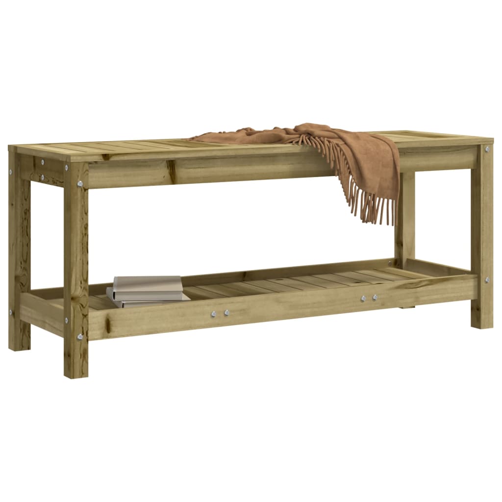Vrtna klupa 108x35x45 cm od impregnirane borovine