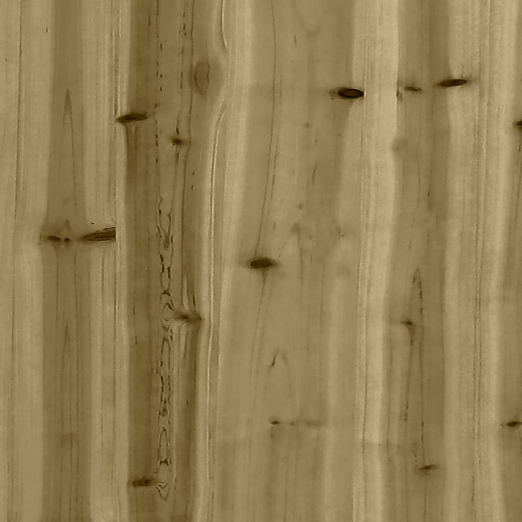 Vrtna sadilica s izgledom 30x30x30 cm impregnirana borovina