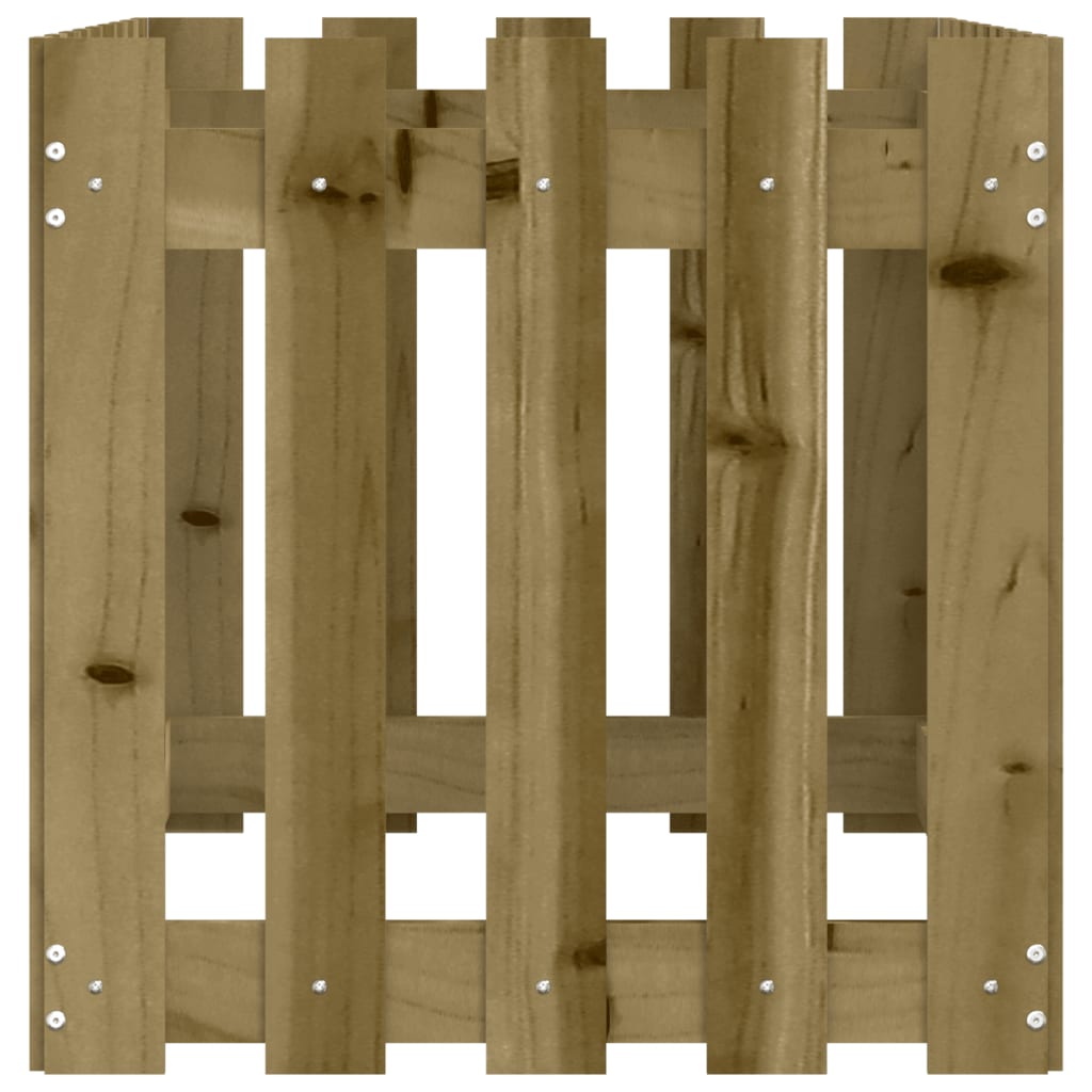 Povišena vrtna gredica 100x50x50 cm impregnirana borovina