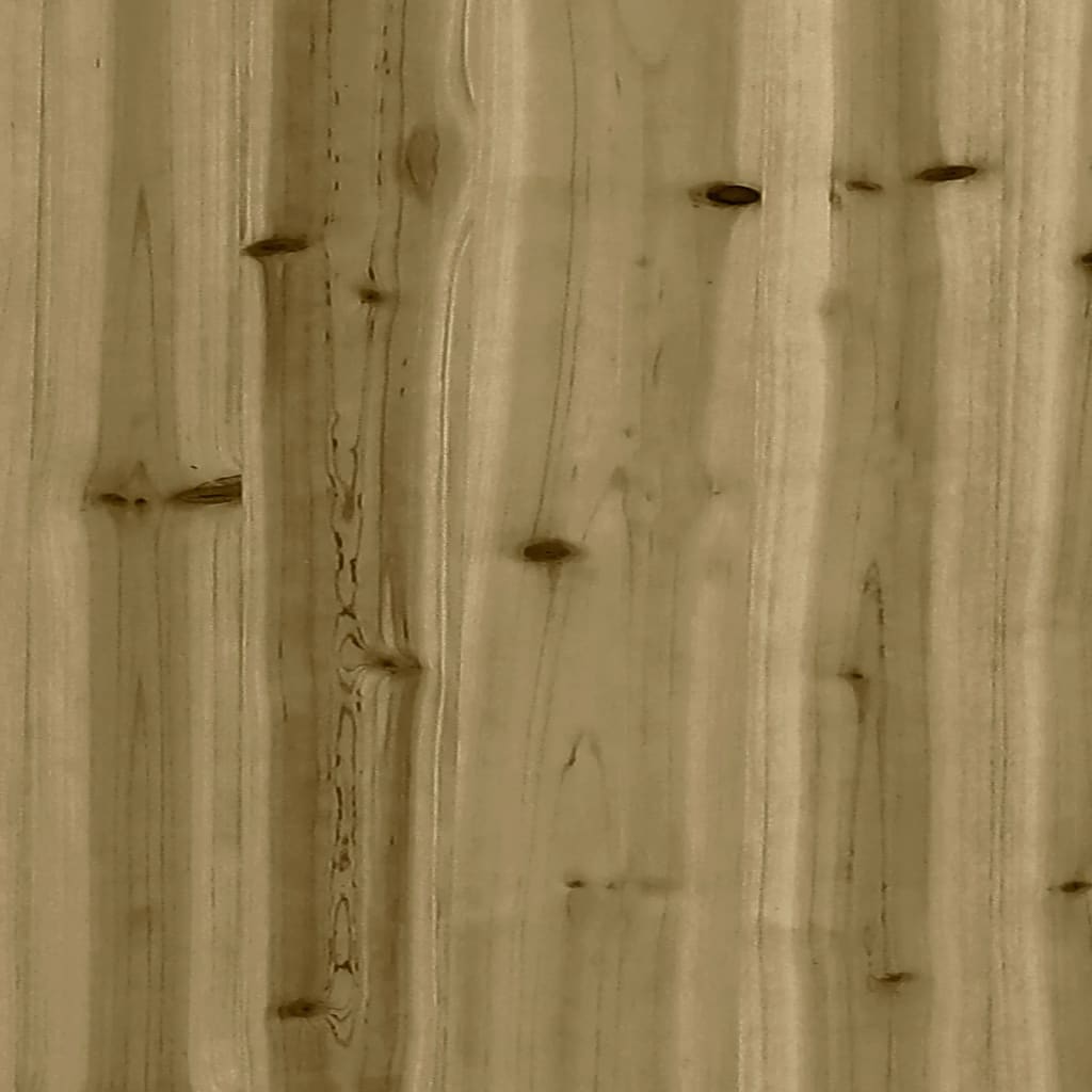 Povišena vrtna gredica 100x50x50 cm impregnirana borovina