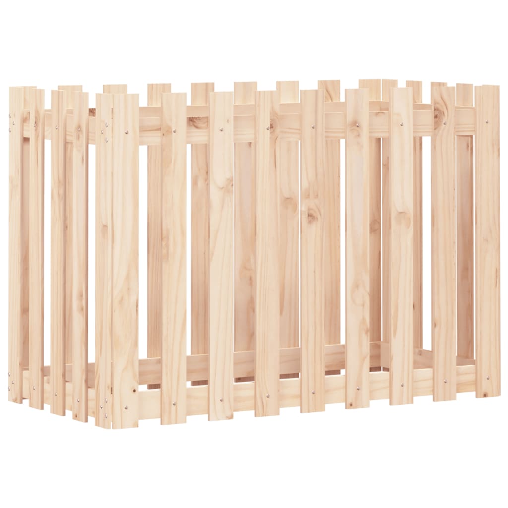 Povišena vrtna gredica 100x50x70 cm od masivne borovine