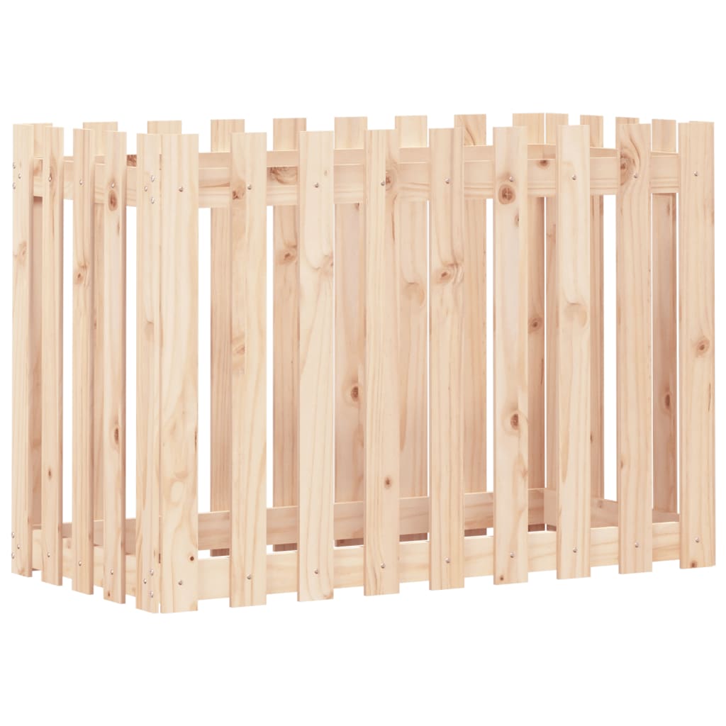 Povišena vrtna gredica 100x50x70 cm od masivne borovine