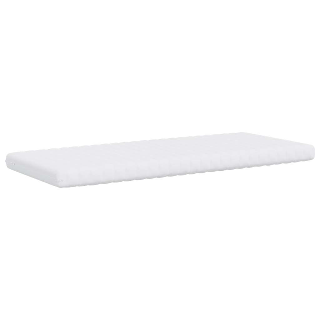 Madraci od pjene 2 kom bijeli 80 x 200 cm 7 zona tvrdoća 20 ILD