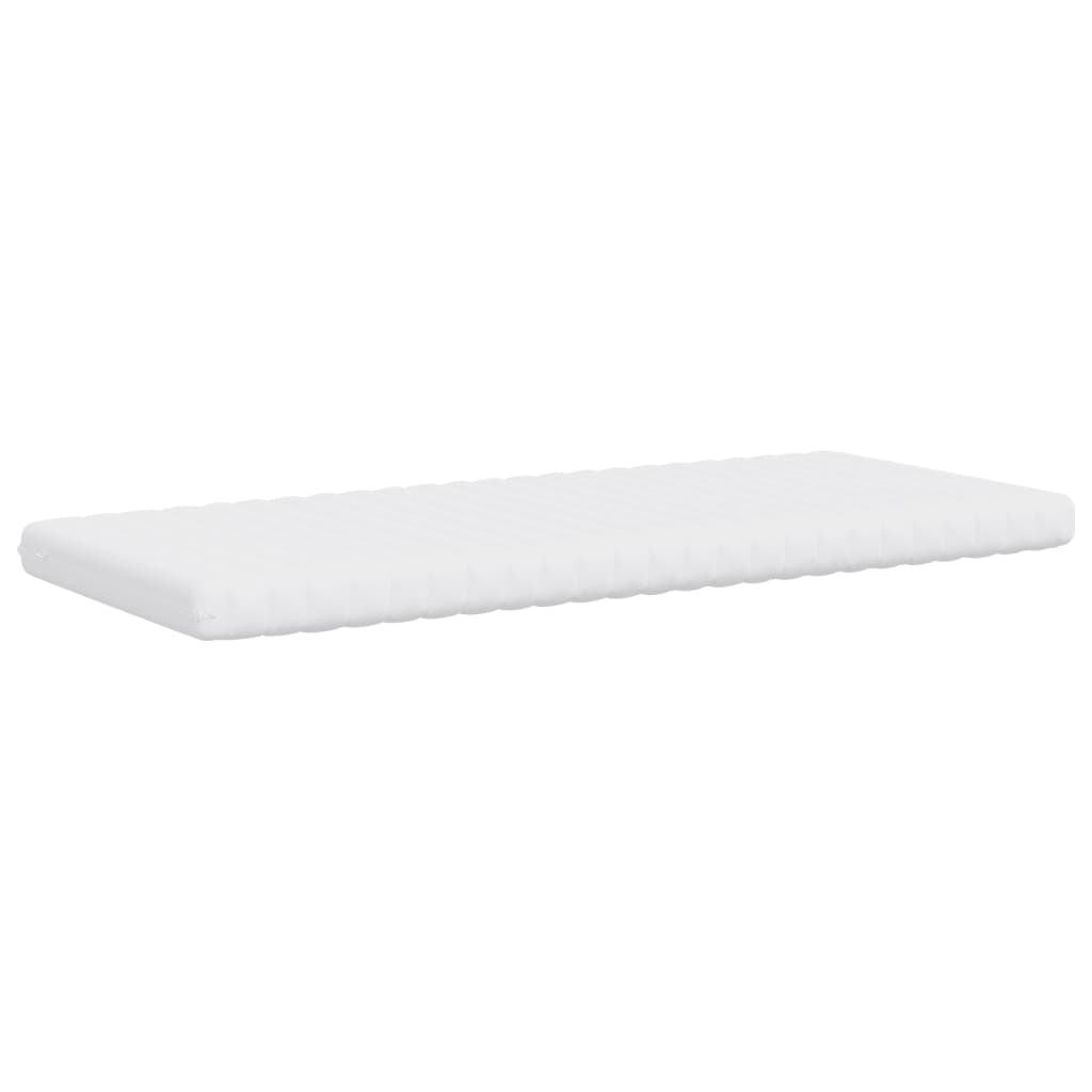 Madraci od pjene 2 kom bijeli 90 x 200 cm 7 zona tvrdoća 20 ILD