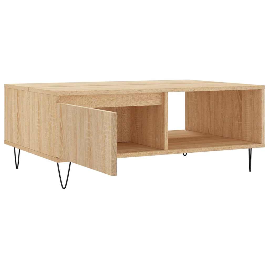 Stolić za kavu boja hrasta sonome 90x60x35 cm konstruirano drvo