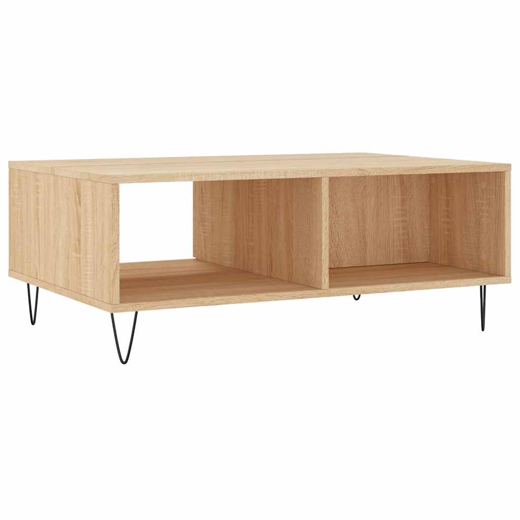 Stolić za kavu boja hrasta sonome 90x60x35 cm konstruirano drvo